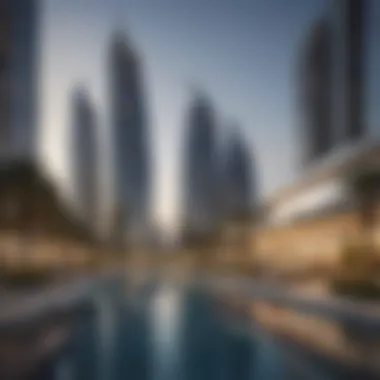 An innovative real estate project symbolizing growth in Dubai.