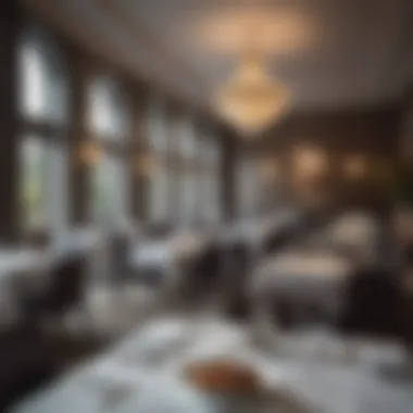 Culinary Excellence in Hotel Dining Fine dining experience within the hotel