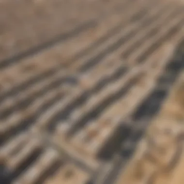 Aerial view capturing the expansive layout and community aspects of مول ديرفيلدز