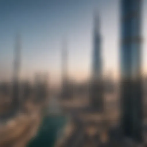 Stunning skyline of Dubai showcasing modern architecture